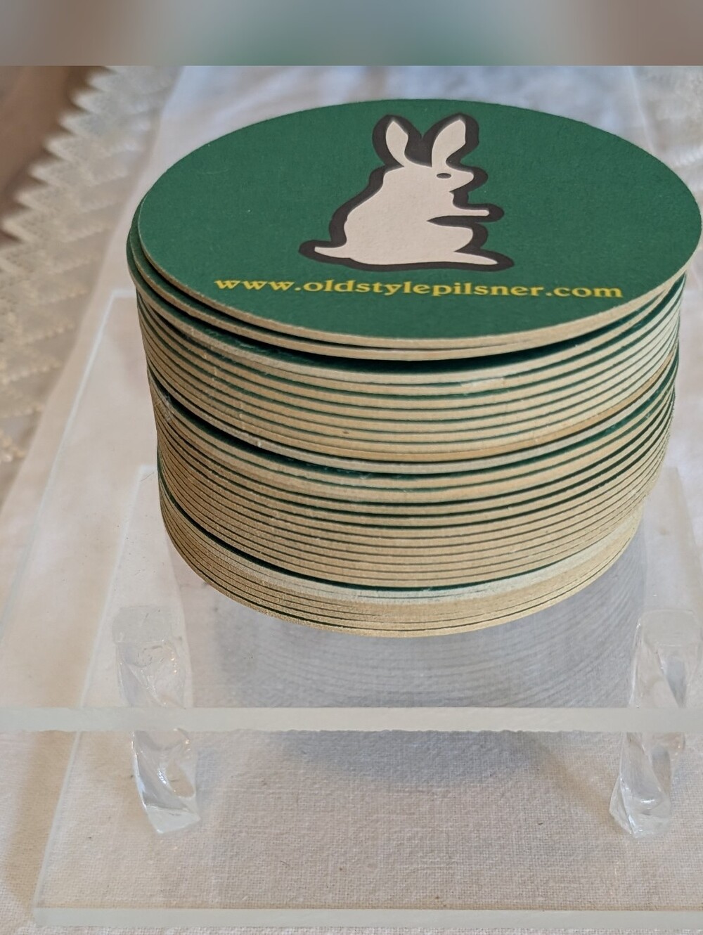 Old Style Pilsner Beer Coasters (Pack of 50)